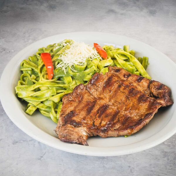 Al Pesto con Lomo Fino