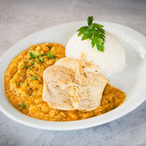 Guiso de Quinua con Pollo