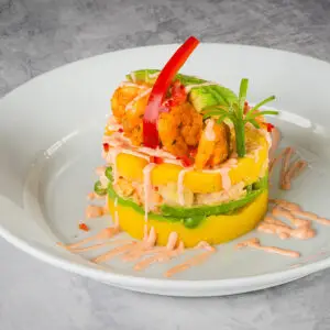 Causa de Langostinos