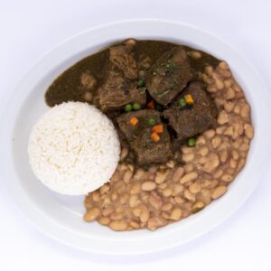 Seco de Carne con Frejoles