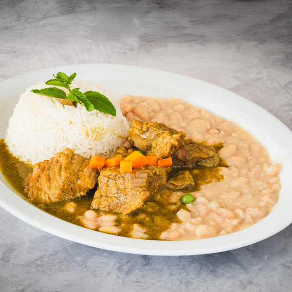 Frejoles con Seco de Carne